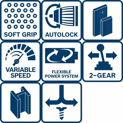 BOSCH Professional akumulatorska bušilica GSR 180 LI (2X2,0 Ah, kovčeg)