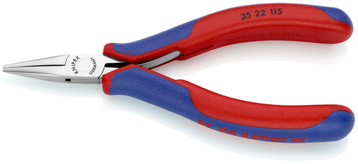 KNIPEX elektroničarska poluokrugla kliješta 115mm