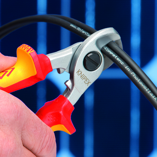 KNIPEX škare 165mm za kabele vde 50mm2