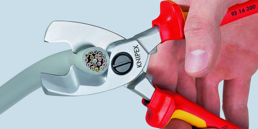 KNIPEX škare 200 mm za kabele vde 70 mm2