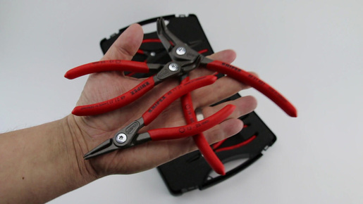 KNIPEX garnitura seger kliješta u koferu/ 8 kom.