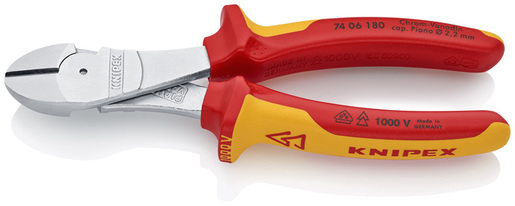 KNIPEX kliješta bočna sječa ojačana 180mm 1000v