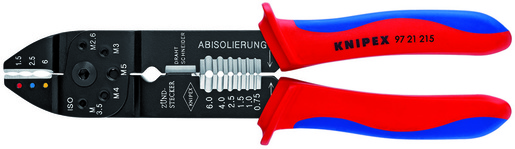 KNIPEX kliješta za kabel stopice izolirane 0,75-6 mm2