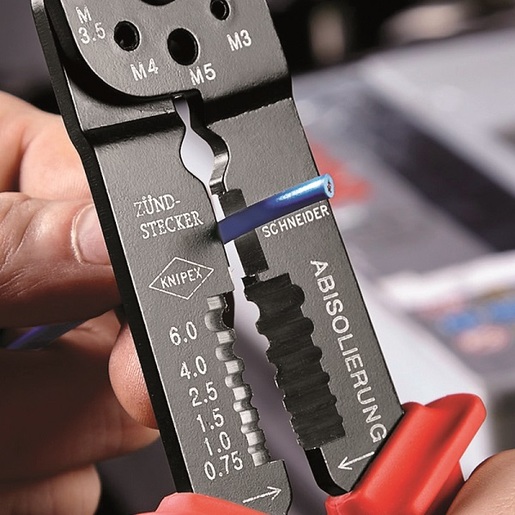 KNIPEX kliješta za kabel stopice neizolirane 0,5-2,5 mm2