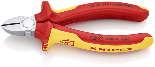 KNIPEX kliješta bočna sječa 140 mm 1000v