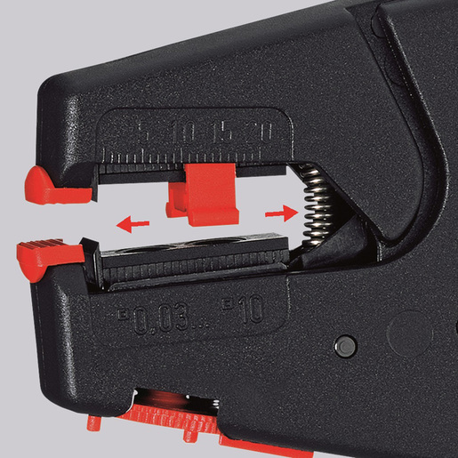 KNIPEX kliješta za skidanje izolacije 0,03-10,0mm2 automatska