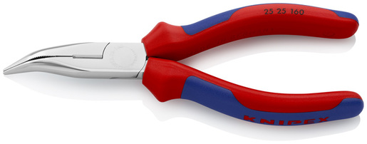 KNIPEX poluokrugla kliješta (špic) kriva