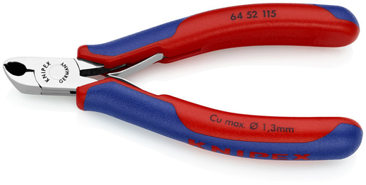 KNIPEX elektroničarska sjekača kliješta čeona 115mm 27°