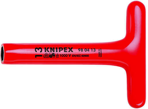 KNIPEX nasadni ključ sa t-ručicom 13mm 1000v