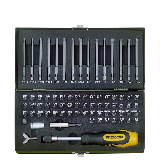 Proxxon garnitura bit nastavaka/ 75 kom.