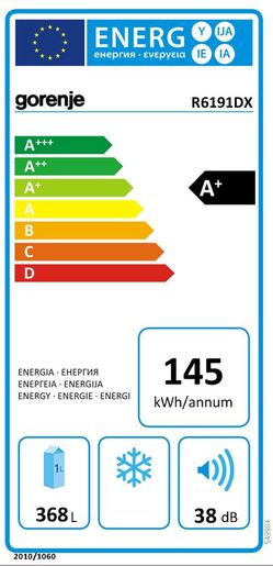 Gorenje hladnjak R6191DX_oštećen_TPNJ