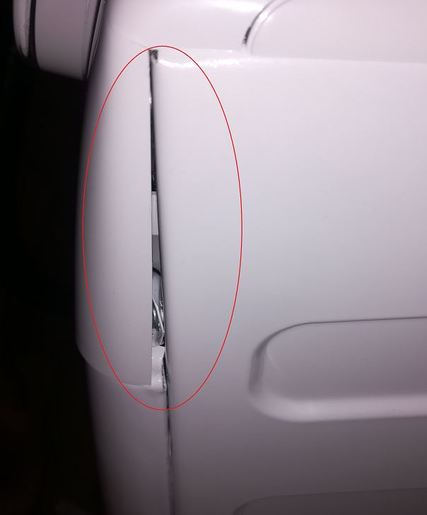 Candy sušilica rublja GVS4 H7A1TCE_oštećena_TPNJ