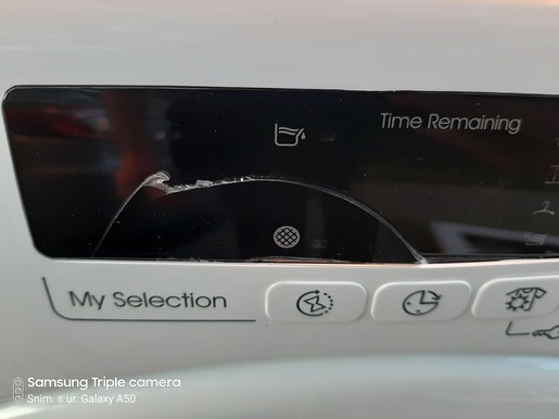 Candy sušilica rublja CS H7A2DE-S_oštećena_TPNJ