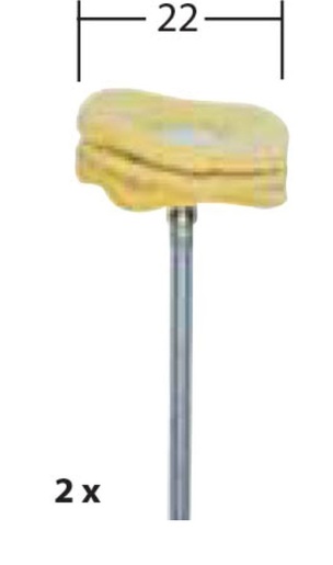 PROXXON polirka za fino poliranje  zlata, nehrđajućeg  čelika i porculana NO 28298