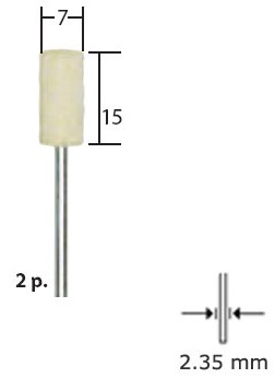 PROXXON polirka za fino poliranje  zlata, nehrđajućeg  čelika i porculana NO 28802