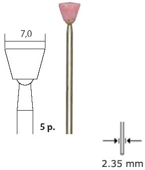 PROXXON brusni štiftovi za čelik, lijevano željezo i HSS čelik NO 28778