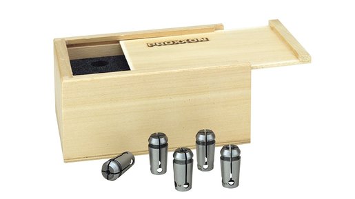 PROXXON petodijelni set steznih čahura za PF 230 i FF 230, 5-djelni, NO 24144