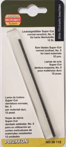 PROXXON super oštri listovi pile (standardna izvedba bez pina), NO 28112