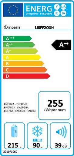 Indesit hladnjak LI8 FF2O X H