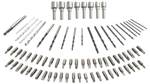 BLACK & DECKER set akumulatorska udarna bušilica i pribor 18 V - 2 akumulatora i 80 dijelni pribor - BDCHD18BAFC