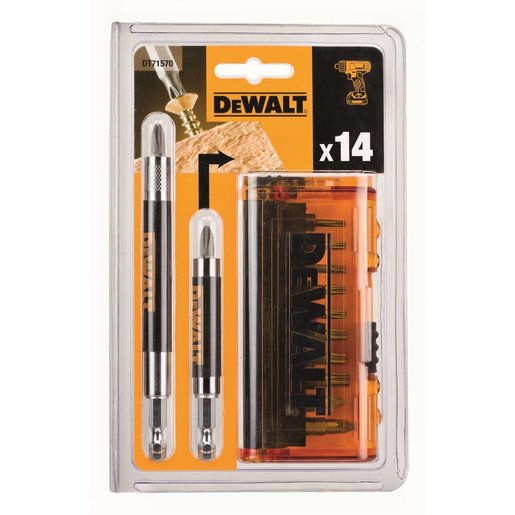 DEWALT 14 dijelni set bit nastavaka