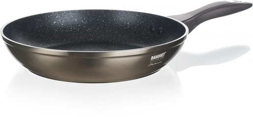 BANQUET Metallic Platinum tava 24 x 4,8 cm