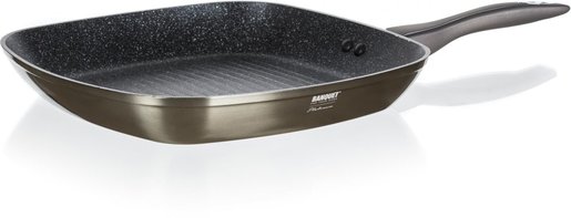 BANQUET Metallic Platinum grill tava 28 x 28 cm