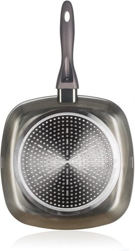 BANQUET Metallic Platinum grill tava 28 x 28 cm