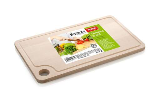 BANQUET Brillante drvena daska za rezanje s obodom 42 x 25 cm