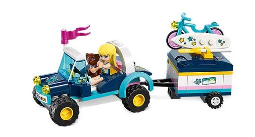 LEGO Friends Stephanien buggy s prikolicom 41364