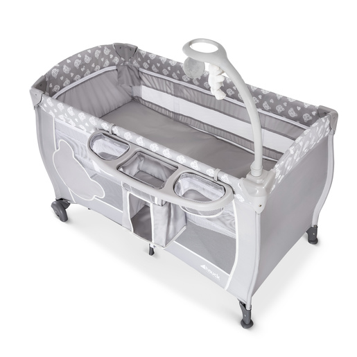 Hauck sklopivi krevetić babycenter teddy grey