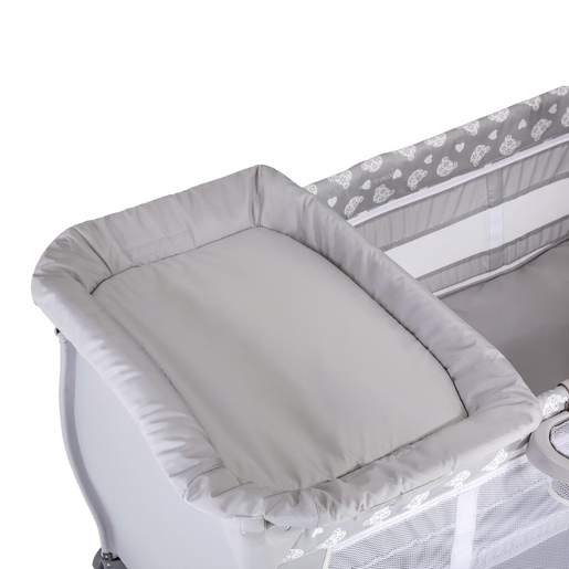 Hauck sklopivi krevetić babycenter teddy grey