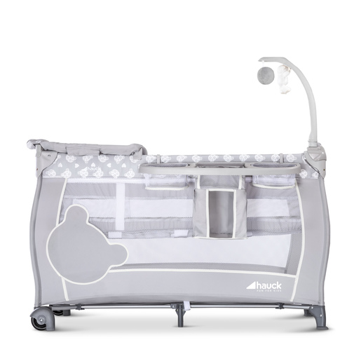 Hauck sklopivi krevetić babycenter teddy grey