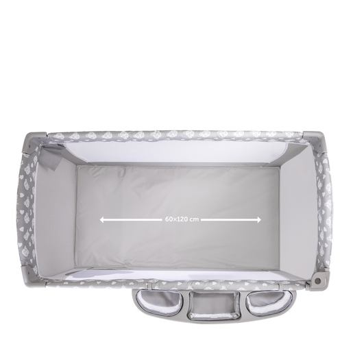 Hauck sklopivi krevetić babycenter teddy grey