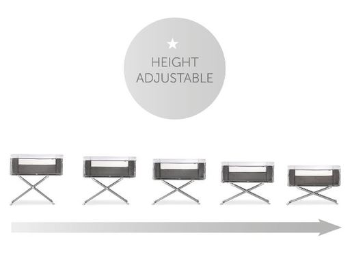 Hauck krevetić Face To Me grey