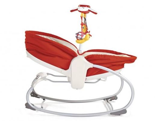 Tiny Love ležaljka 3 u 1 rocker napper red