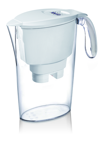 Laica vrč clear line bijeli/transp.