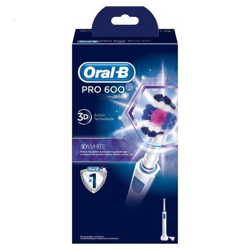 Oral-B električna četkica PRO 600 WHITE