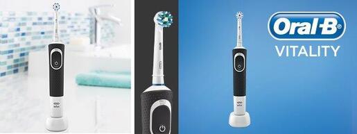 Oral-B električna četkica D100 VITALITY CA BLACK