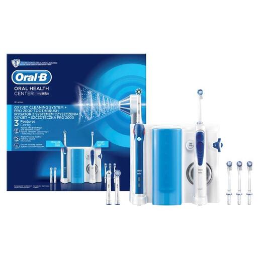 Oral-B električna četkica PRO2000 + oxyjet tuš