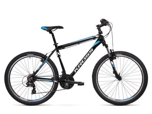 KROSS bicikl MTB HEXAGON 1.0 26, L, crno/plavi