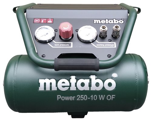 METABO bezuljni prijenosni kompresor POWER 250-10 W OF