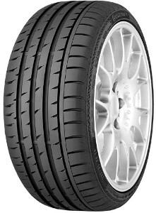 Continental 255/45R19 ZR (100Y) FR SportContact 3 N0 ,Pot: E,Pri: A,Buka: 72 dB