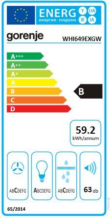 Gorenje napa WHI649EXGW