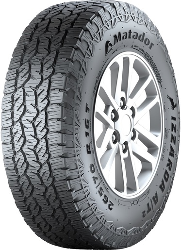Matador 215/70R16 100T MP72 IZZARDA A/T 2 FR TL, Pot: F, Pri: E, Buka: 72 dB