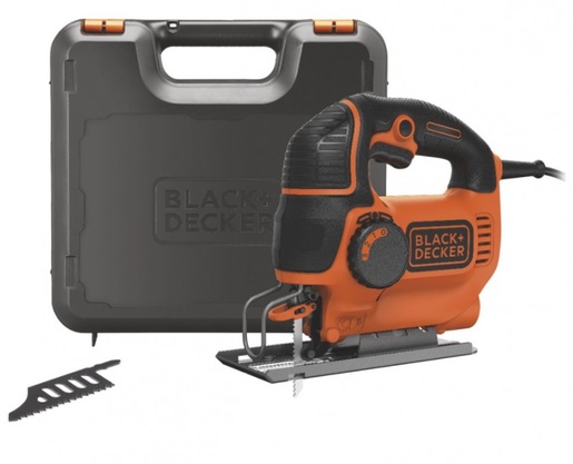 BLACK & DECKER ubodna pila 620 W (10 noževa, kovčeg) - KS901PEK