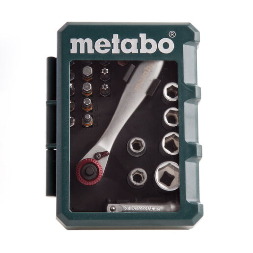 METABO 26-djelni set bitova, ključeva + račna