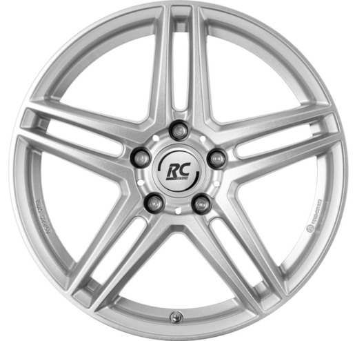 Aluminijski naplatak RC Design RC D17 6,5x16 5/112 ET44 D4 Srebrna/Kristallsilber - EAN kod 4250996324536