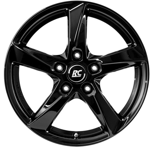 Aluminijski naplatak RC Design RC30 6,5x16 5/114,3 ET45 W4 Crna lakirana/Schwarz glanz - EAN kod 4250996306785