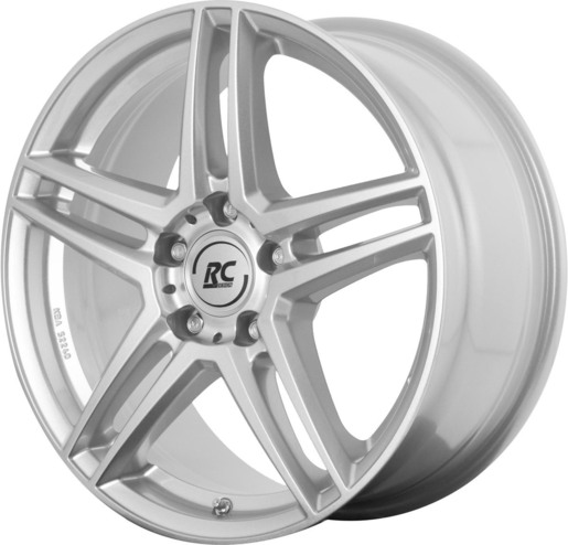 Aluminijski naplatak RC Design RC D17 6,5x16 5/112 ET49 D4 Srebrna/Kristallsilber - EAN kod 4250996324574